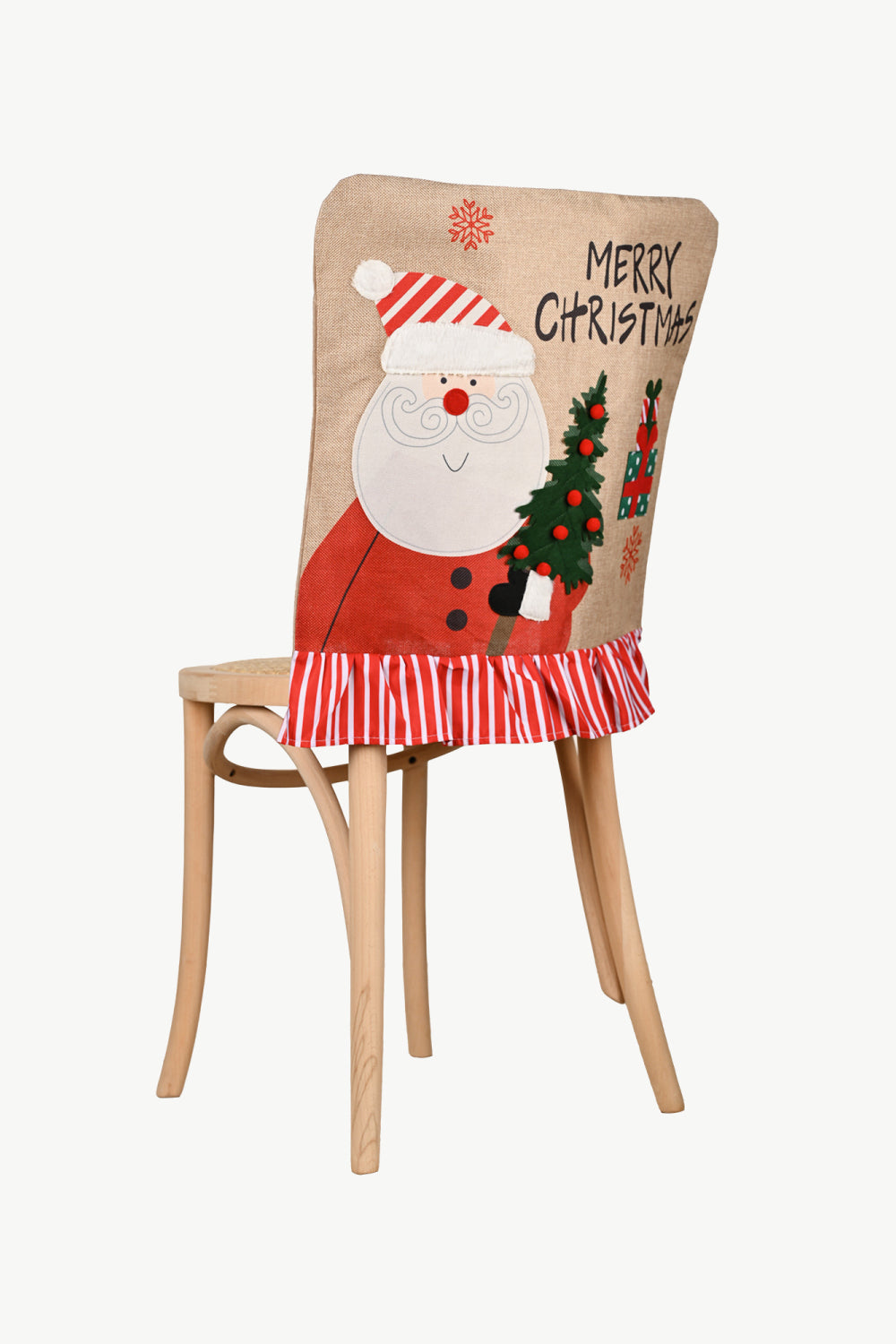 2-Pack Christmas Snowman Chair Covers