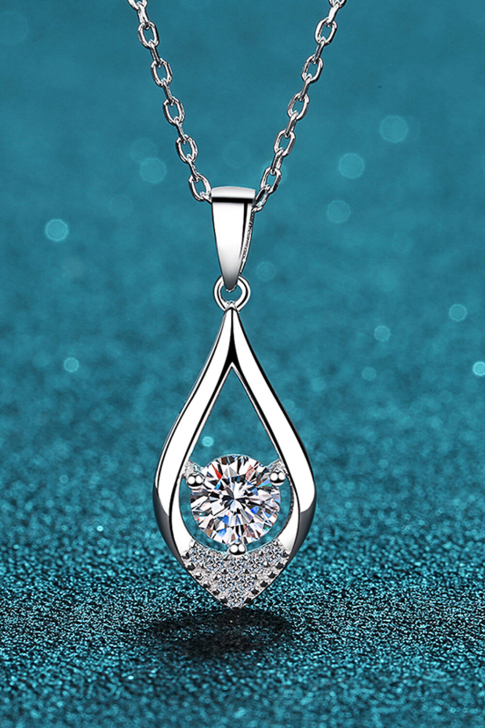 Glamorous Always Moissanite Pendant Necklace